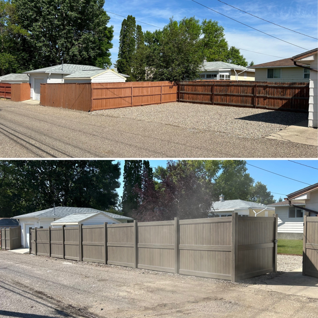 Vinyl Fence