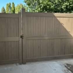 Vinyl Fence