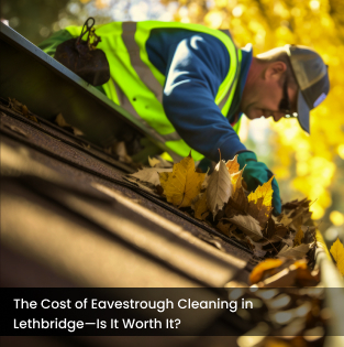 The Cost of Eavestrough Cleaning in Lethbridge—Is It Worth It?