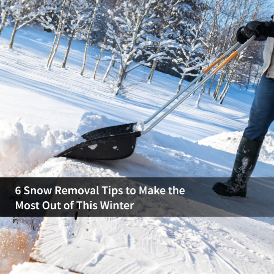 6 Snow Removal Tips to Make the Most Out of This Winter