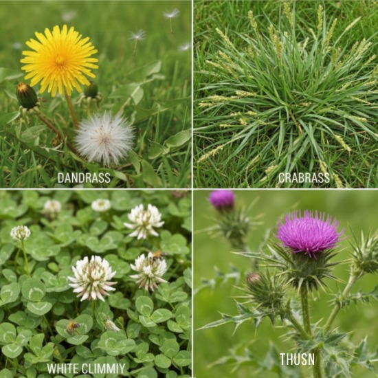 Common Lawn Weeds
