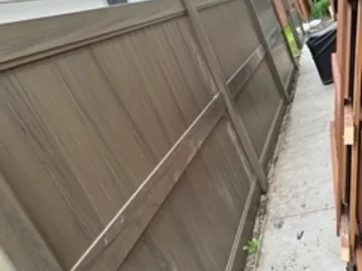 wood fence installation cost per foot